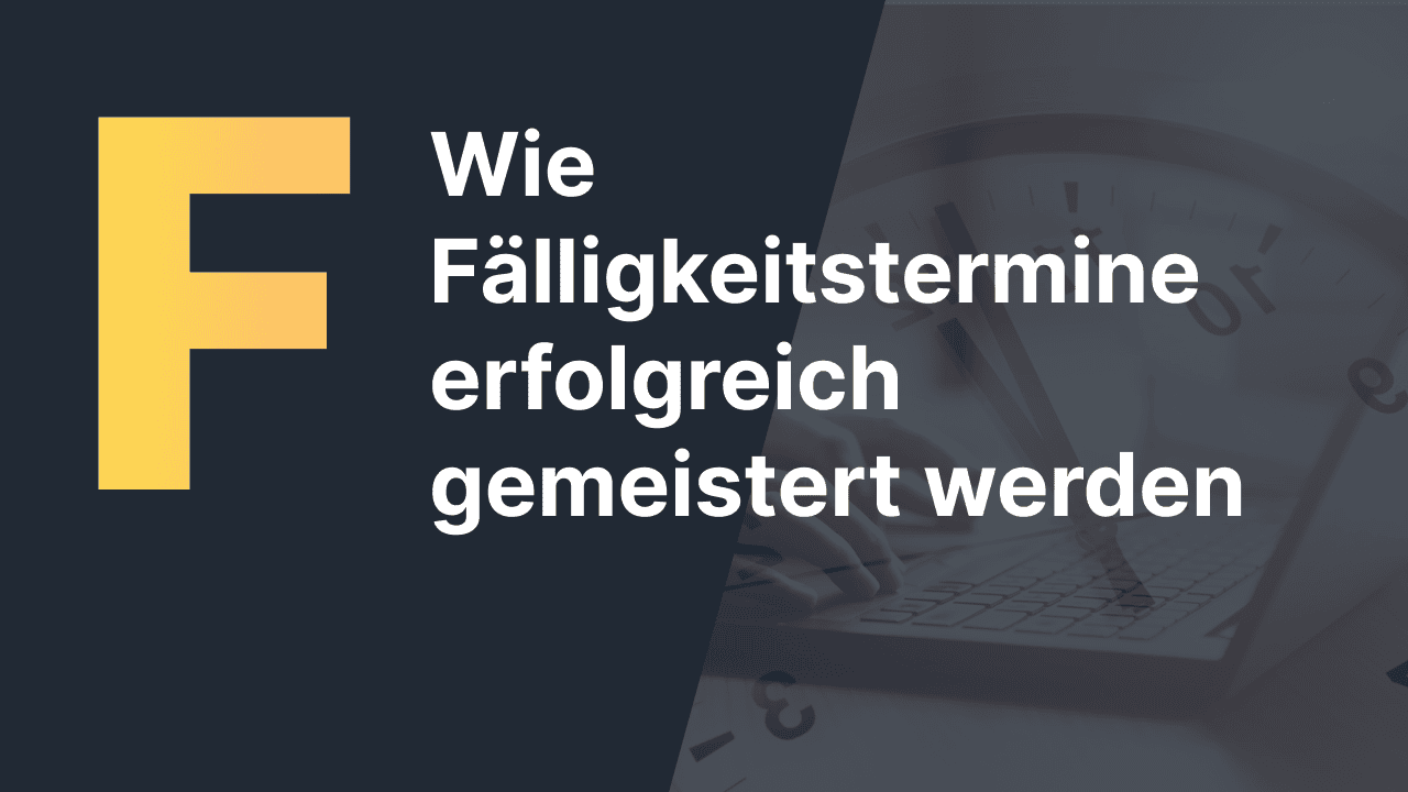 Ein Angestellter arbeitet an seinen täglichen Aufgaben. Eine Uhr symbolisiert den Druck, der durch die einzuhaltenden Fristen entsteht. 