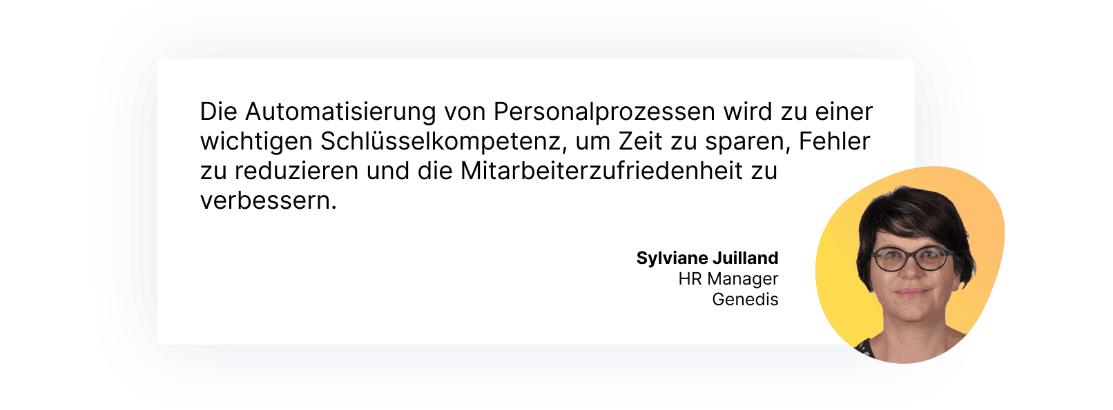 HR manager Sylviane Juilland