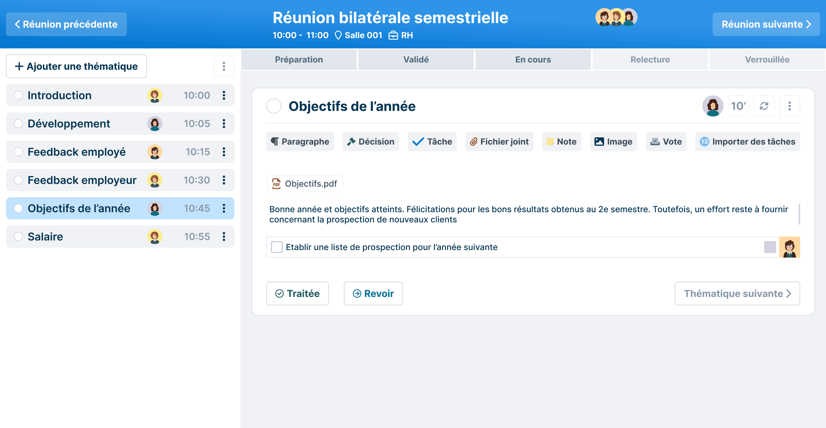 Optimisez vos entretiens individuels avec WEDO