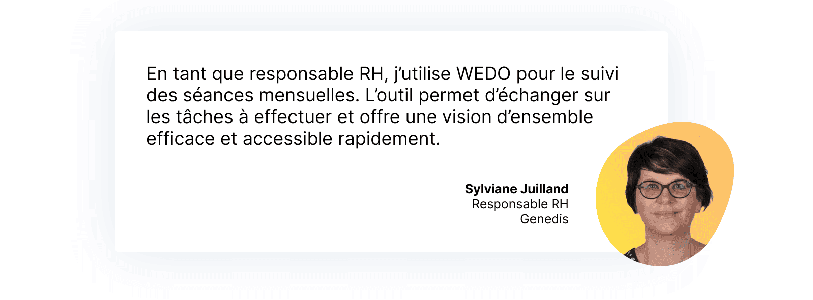 témoignage de Sylviane Juilland, responsable RH