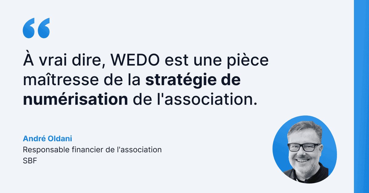 Entretien avec André Oldani au sujet de la digitalisation de SBF