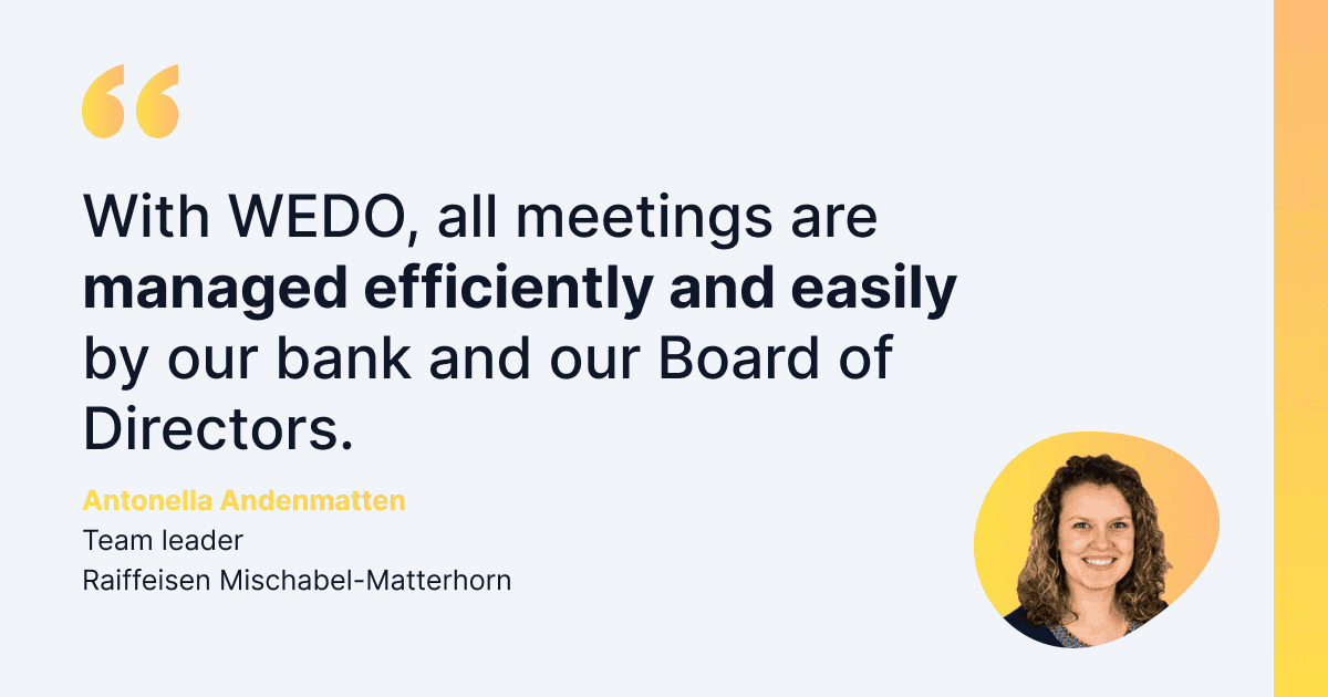 Check out the testimonial of Antonella Andenmatten, team leader at Raiffeisen Bank Mischabel-Matterhorn