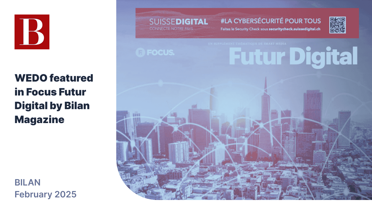 February issue of Bilan magazine, special Focus on Digital Futures