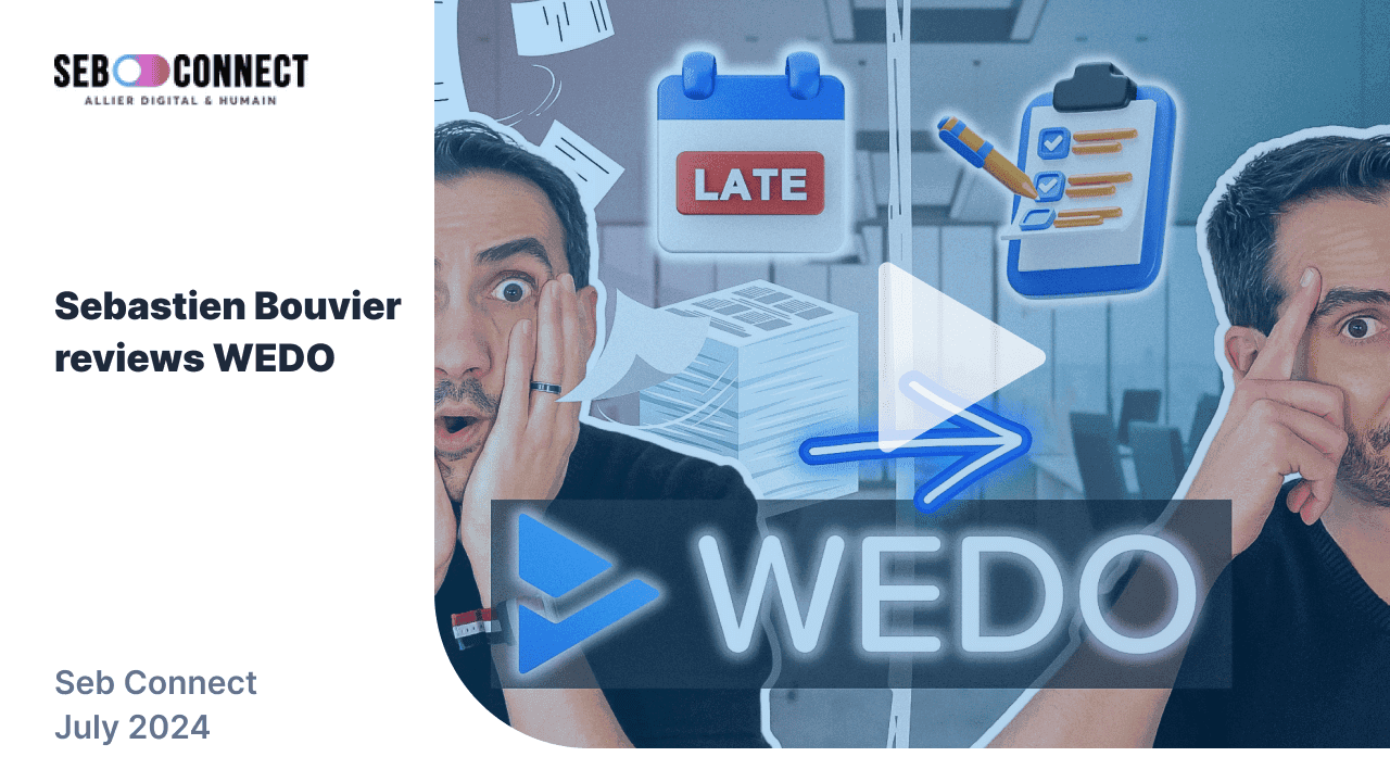 Sebastien Bouvier tests WEDO on his SebConnect channel