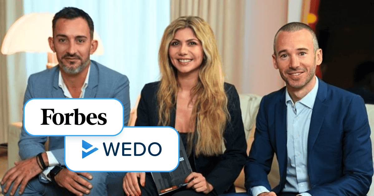 Forbes met à l'honneur WEDO dans "Les Entreprises à Succès"