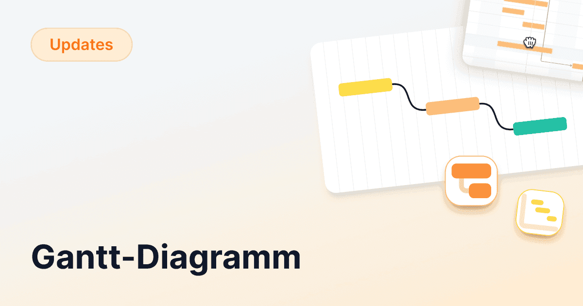 Projekte effizient verwalten mit dem Gantt-Diagramm in WEDO